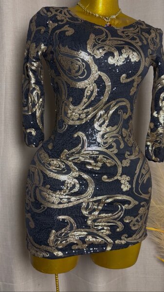 Robe à paillettes élégante