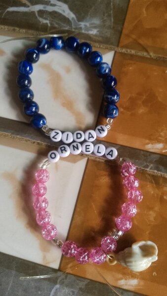 Bracelet en perles personnalis