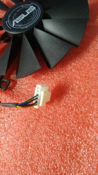 Кулер 95mm на видеокарту 1050