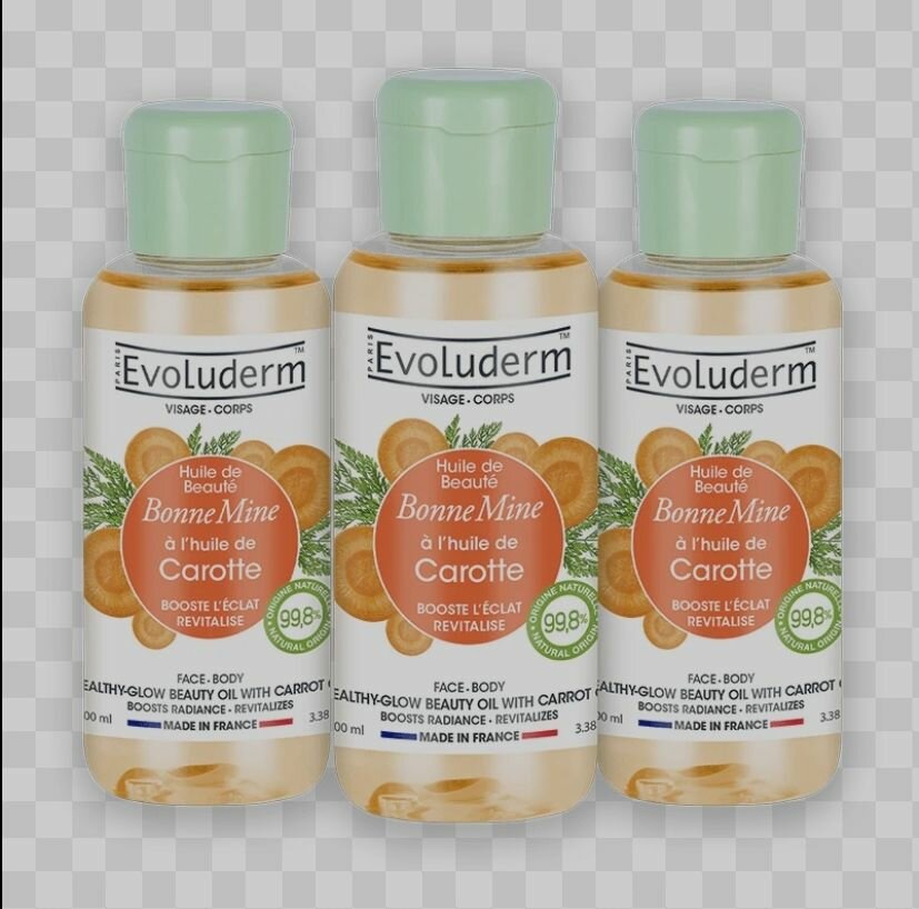 Huile de Beauté à l'Huile de Carotte