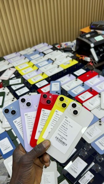 Smartphones multicolores