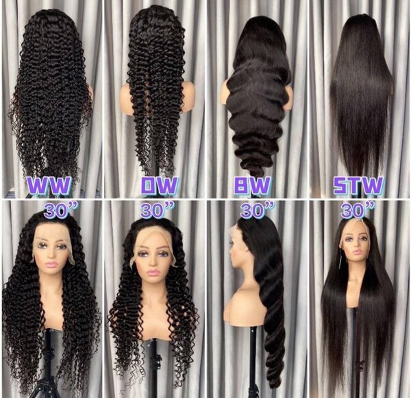 Full lace frontal wigs