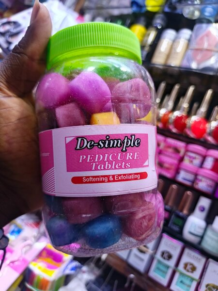 Tablettes pédicure exfoliantes