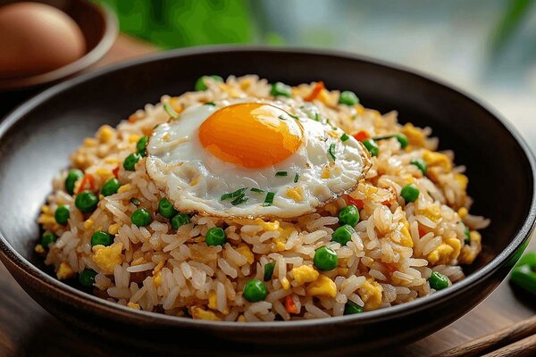 Riz parfumé aux œufs