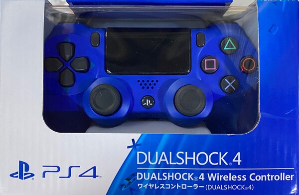 Manette ps4 bleu
