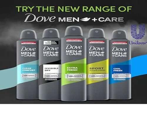 Dove men sure spray