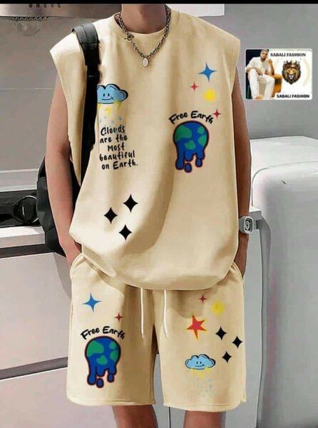 T-shirt top and down