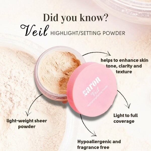 VEIL Highlight and Setting Powder by Zaron