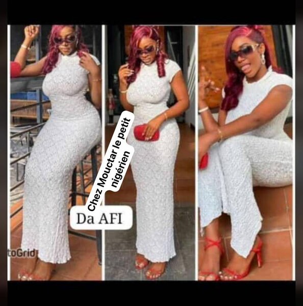 Robe élégante blanche