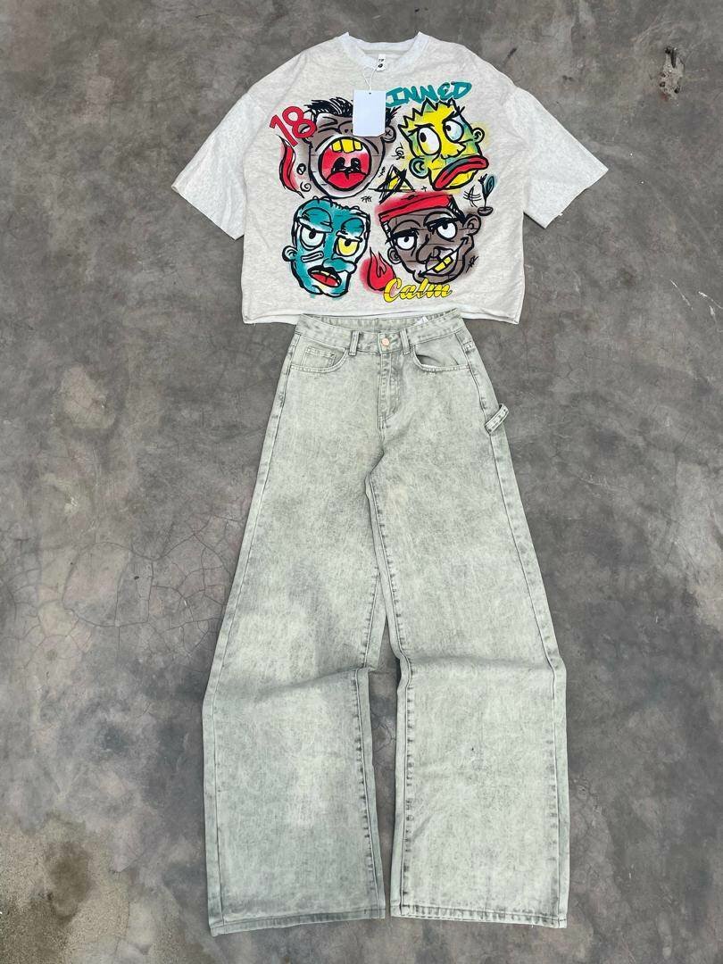 Tee-shirt et pantalons