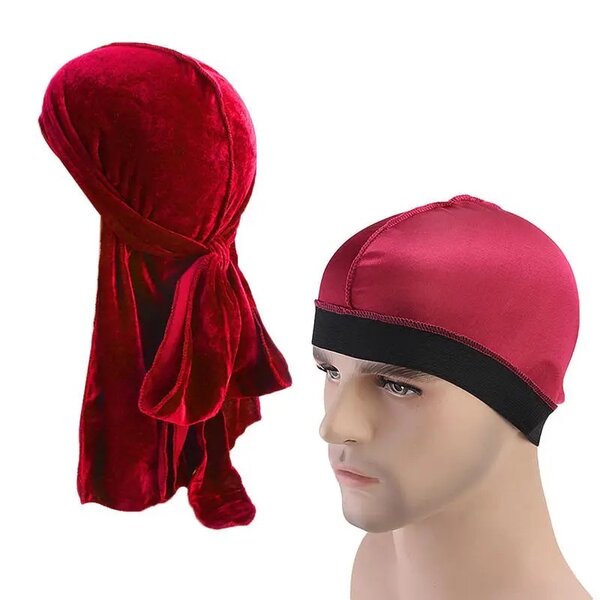 Durag en velours +Wave cap