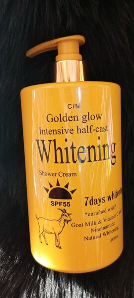 Golden glow shower gel