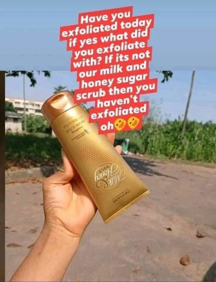 Oriflame Milk and Honey Gold Scrub