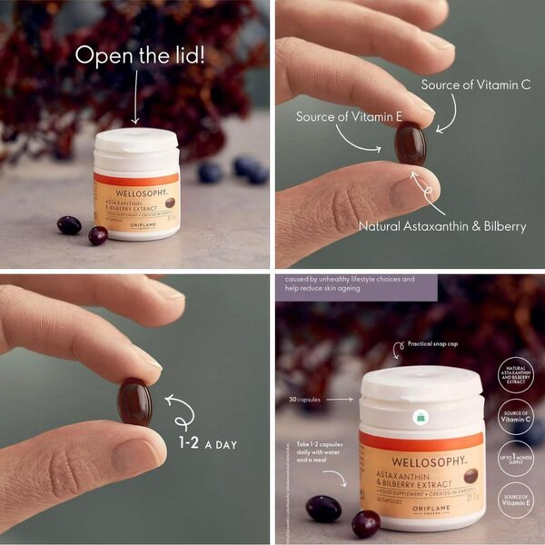 Astaxanthin & Bilberry Extract