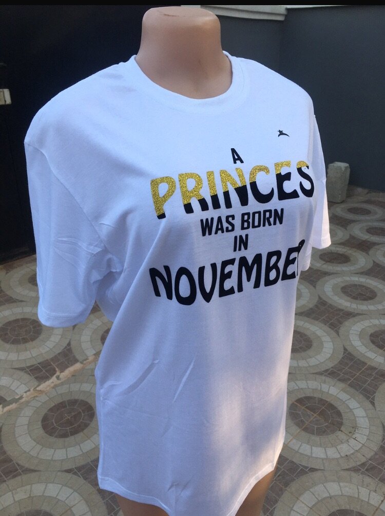 Scripted Birthday Tee