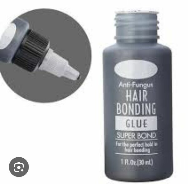 Colle de fixation cheveux anti-fongique