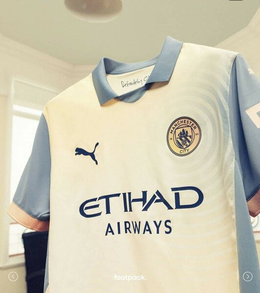 Maillot third Manchester City version pro