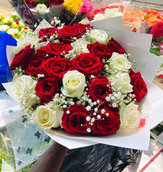 Bouquet de roses