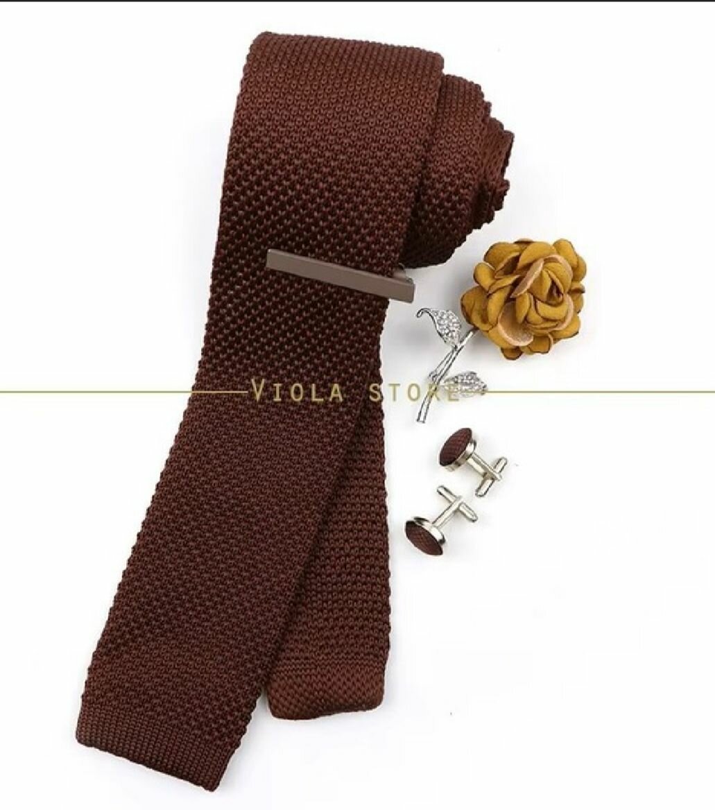 Cravate en tricot élégante