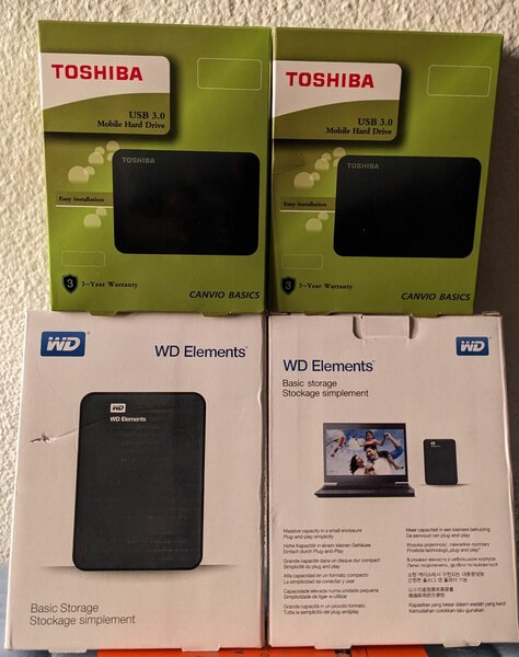 Disque dur externe 1T