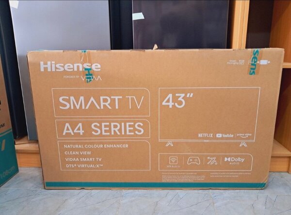 Hisense 43inches smart television