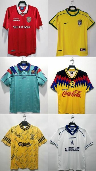 Retro jerseys available