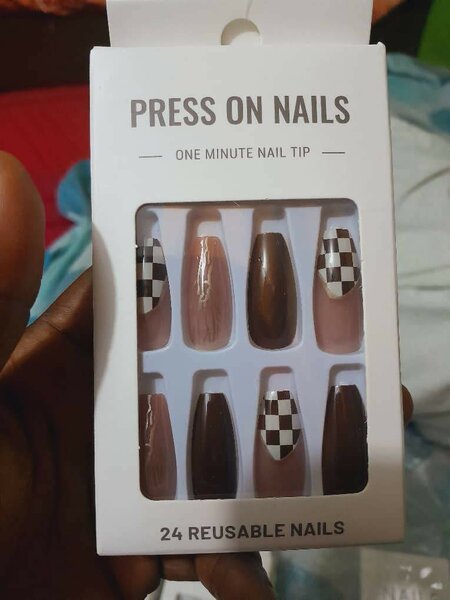 Faux ongles réutilisables