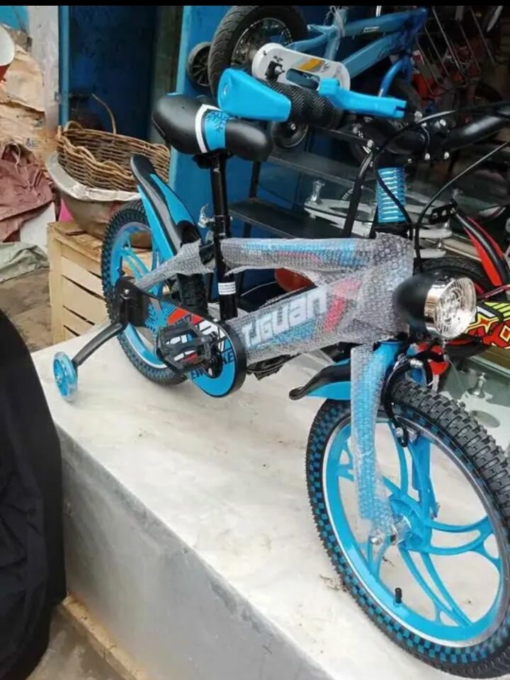 Vélo enfant Jaguar bleu