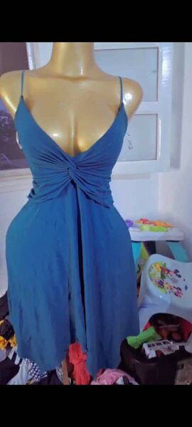 Robe bleue élégante