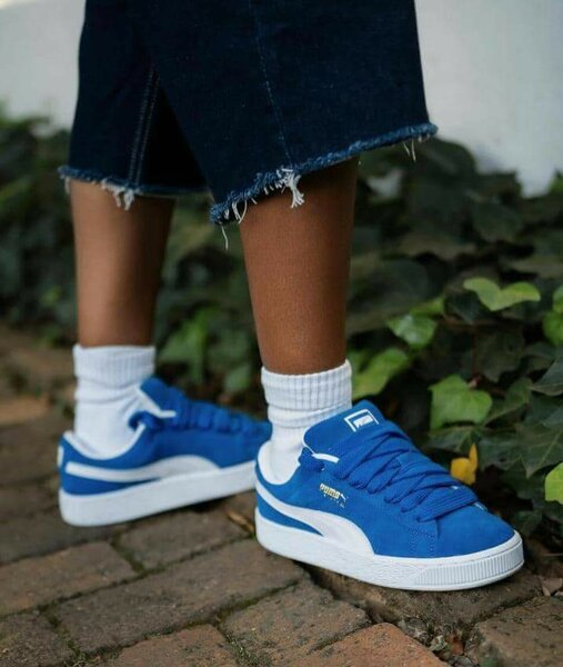 Baskets Puma Suède Bleu Unisexes