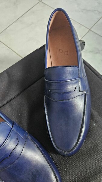 Mocassins cuir artisan bottier