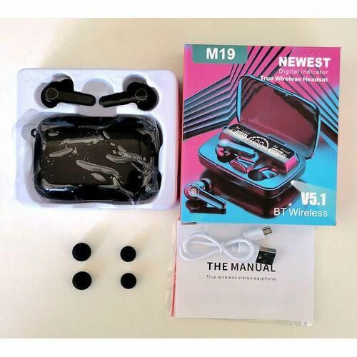 Écouteur sans fil M19 TWS