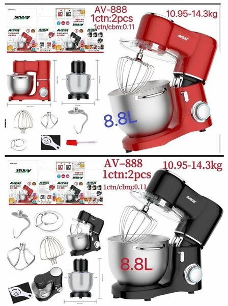 Avinas 8.8 Liters Stand cake mixer
