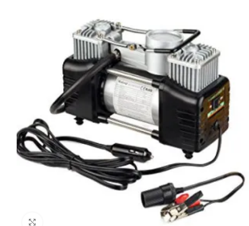 Tyre Air Inflating Double Cylinder Heavy Duty Pump