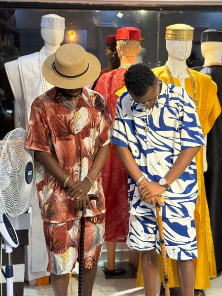 Tenue assortie imprimée estiva