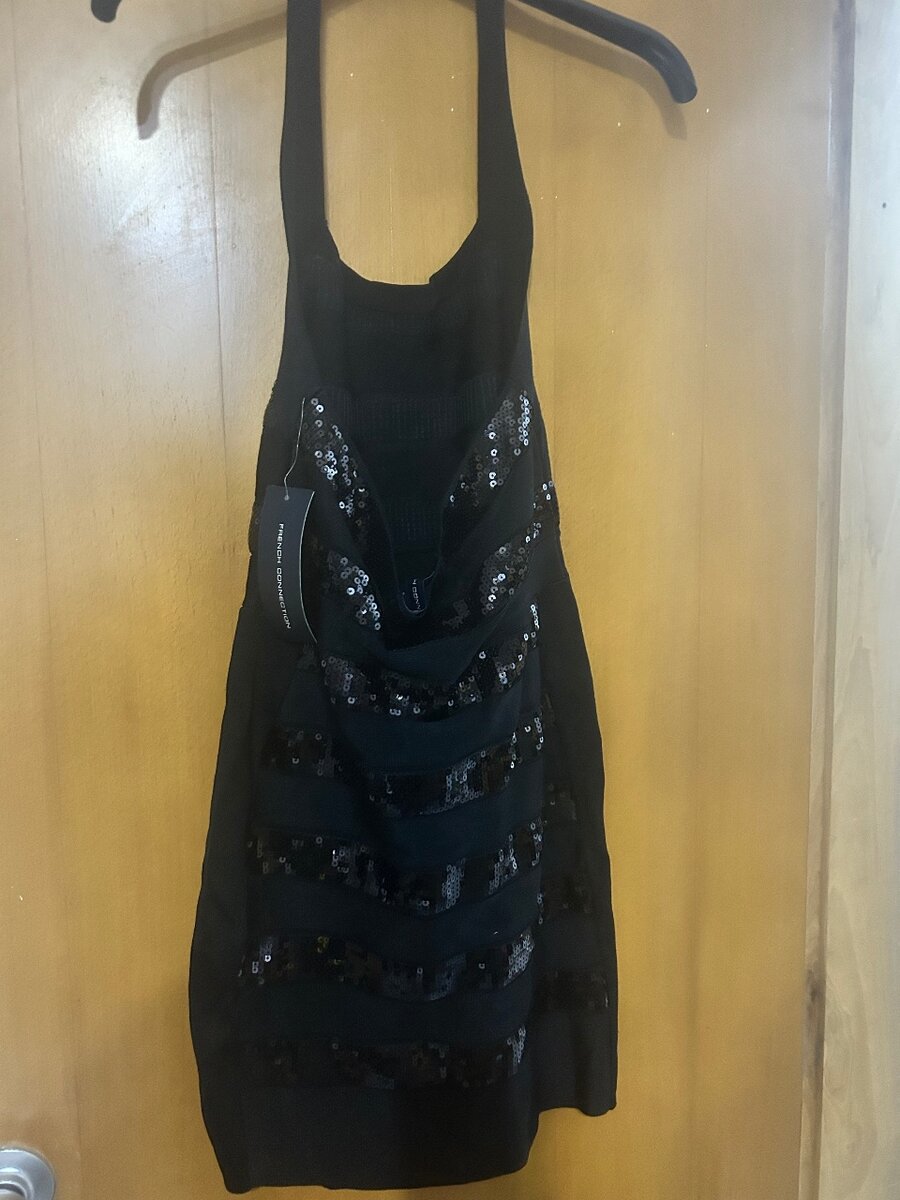 Black Sequin Party dress