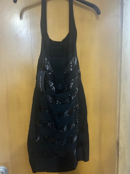 Black Sequin Party dress