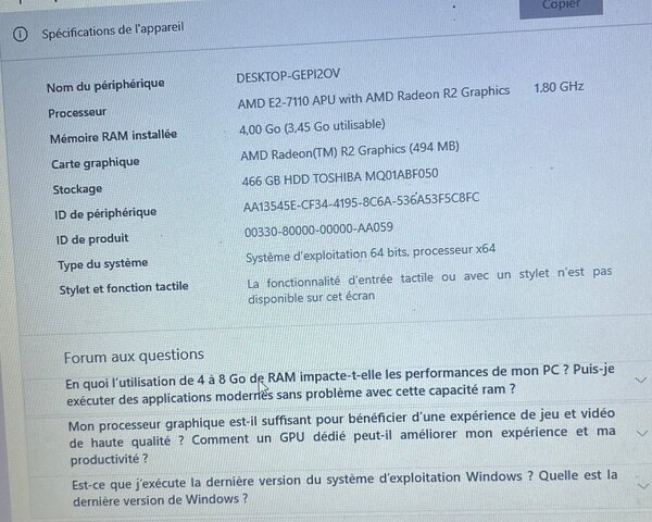 Ordinateur portable HP