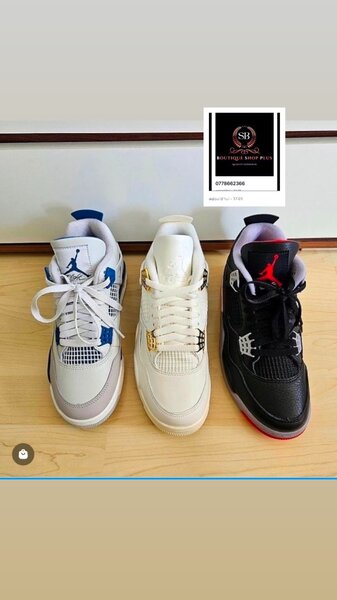 Basket jordan 4  authentique avec sa boîte