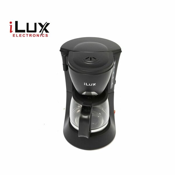 Ilux Machine à Café LX-6633CM - 600W - 0.6L - Noir