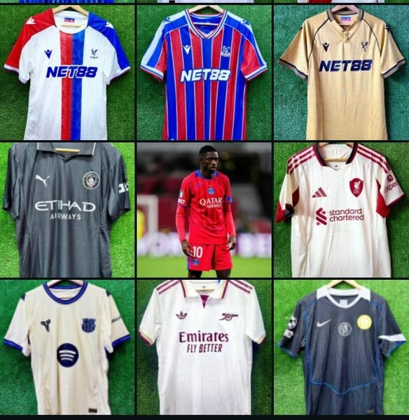 Maillots des clubs