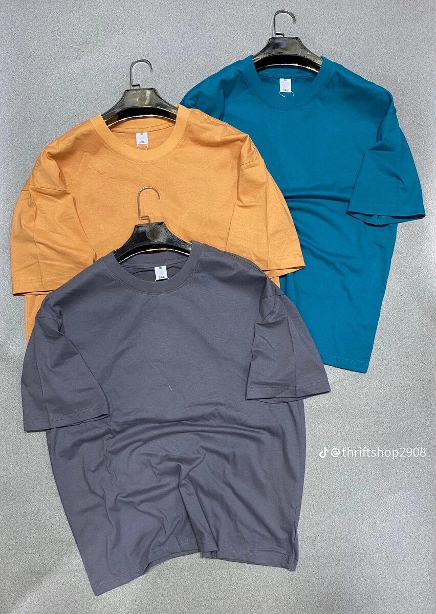 Lot de T-shirts Unisexes Colorés