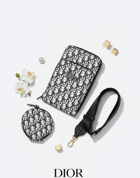 Pochette bandoulière Dior chic