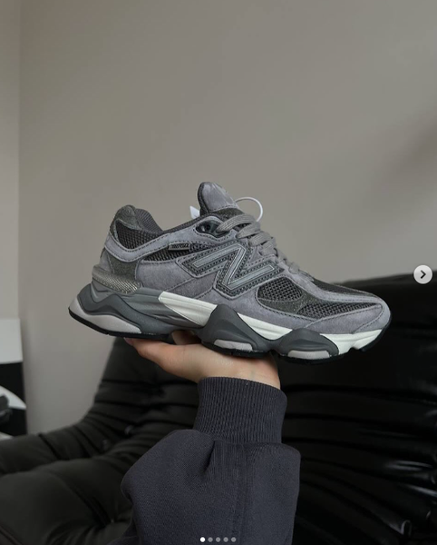 Кроссовки NB 9060 темно-серый, графит
