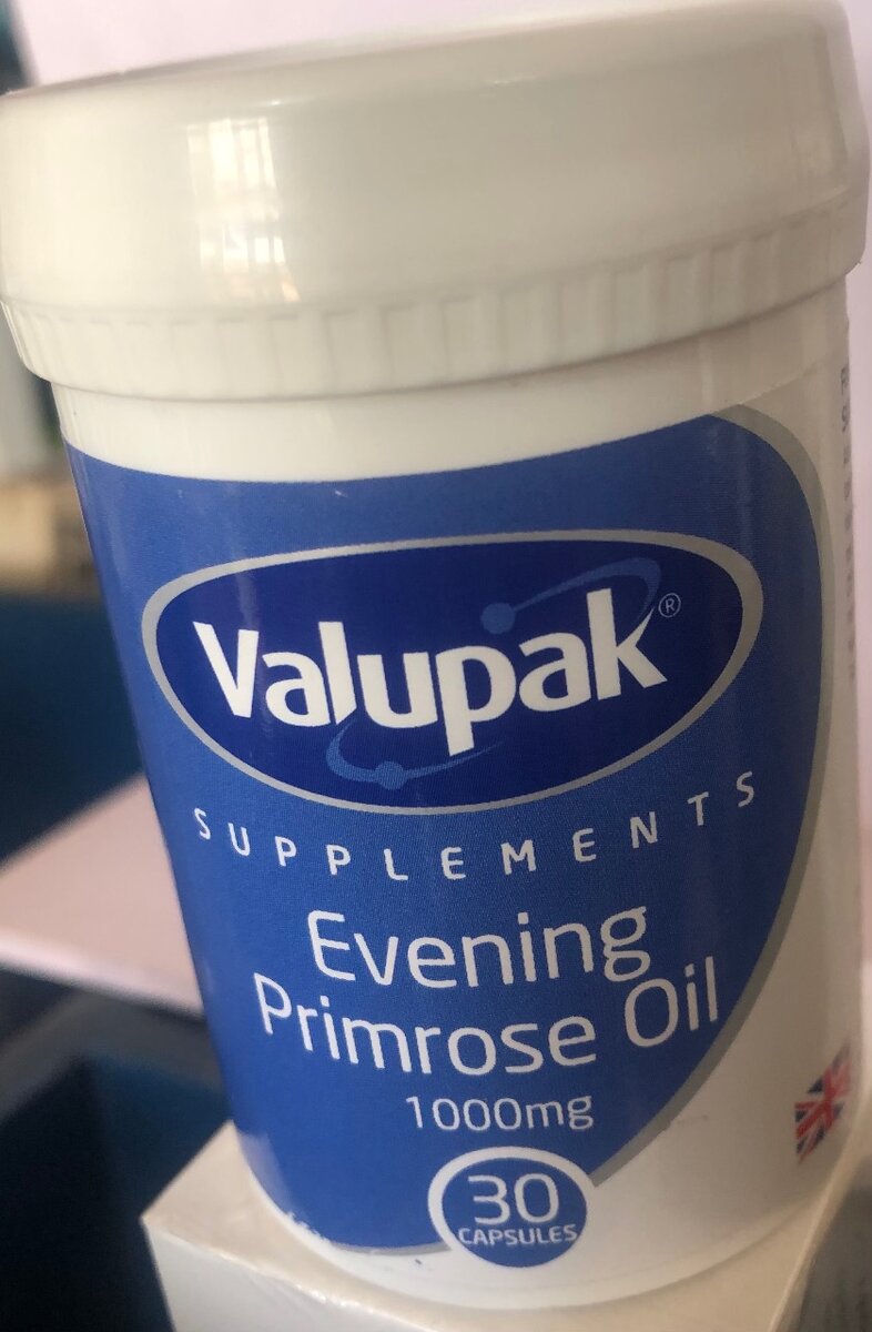 VALUPAK EVENING PRIMROSE 1000MG 30,s