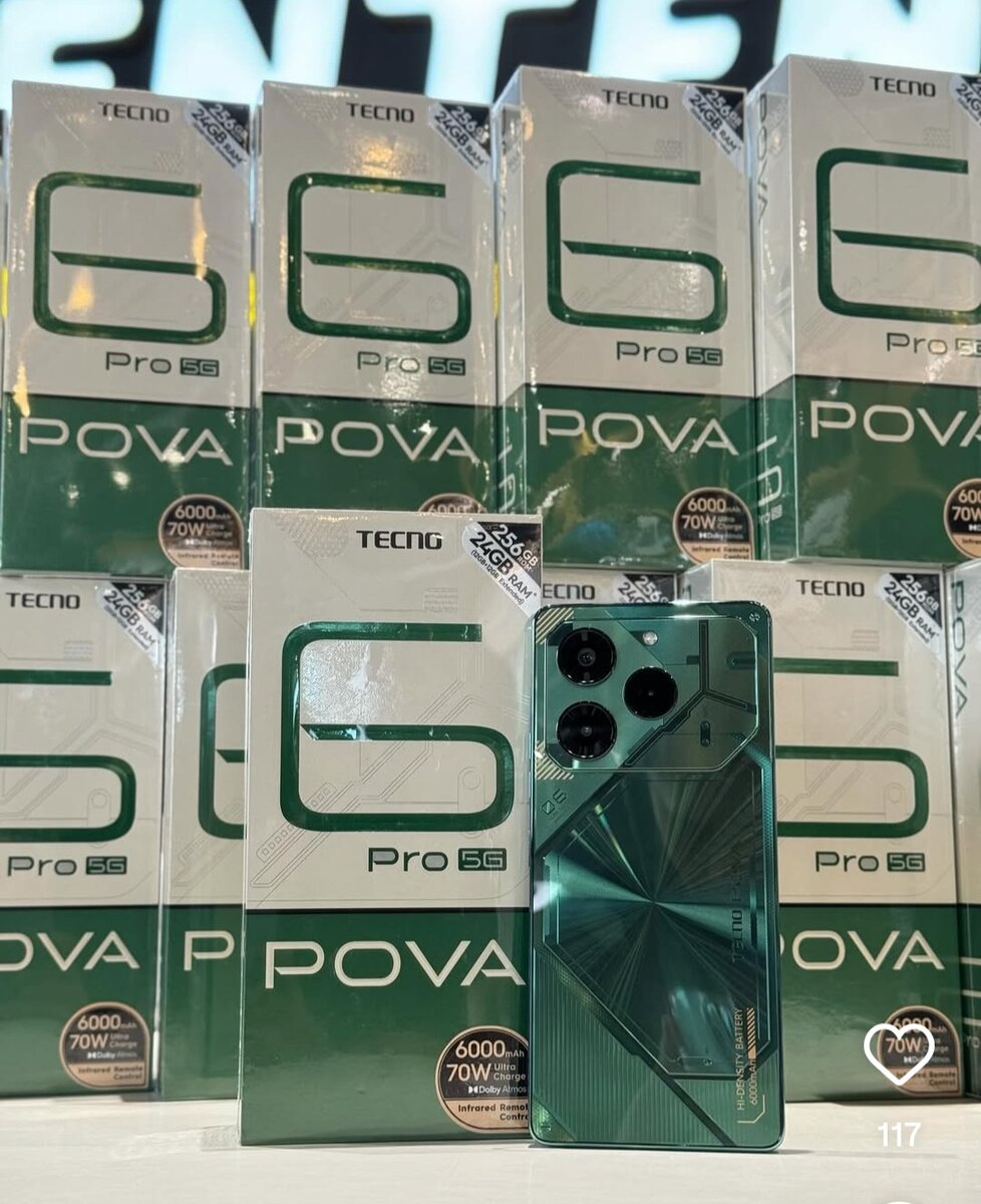 Tecno Pova 6 Pro 256GB RAM