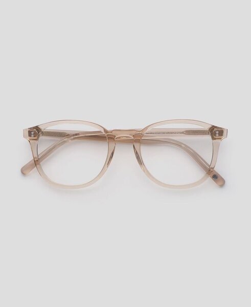 Lunettes vintage transparentes