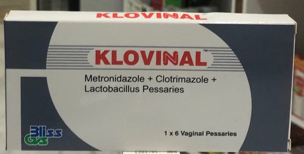 KLOVINAL  VAGINAL PESSARIES 6,s