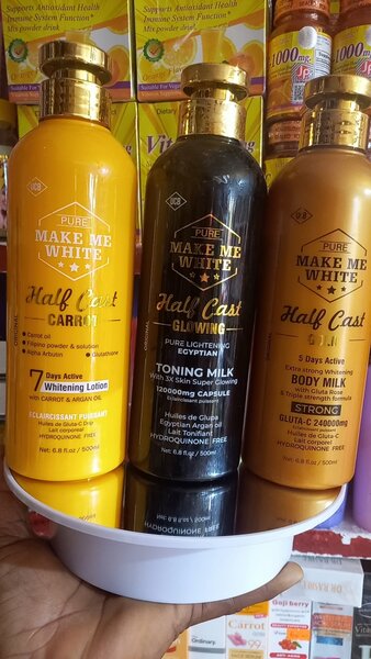 Make me white  halfcast body milk