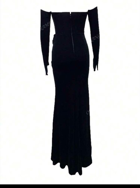 Robe de soirée glamour avec strass